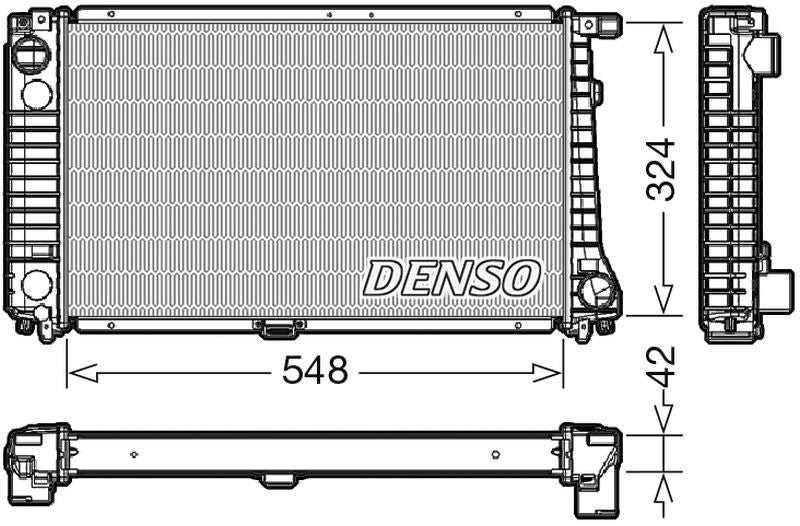 Denso Radiator DRM05016