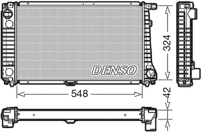 Denso Radiator DRM05016