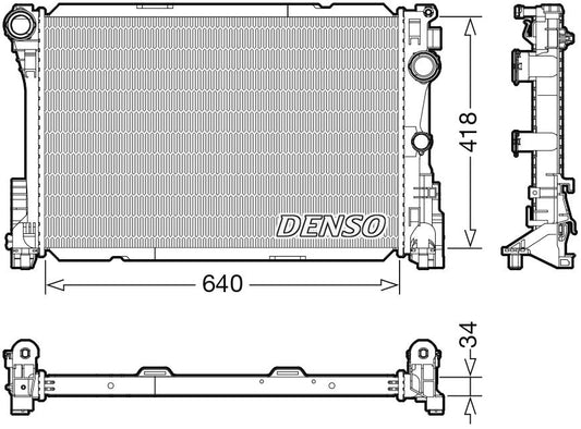 Denso Radiator DRM17115