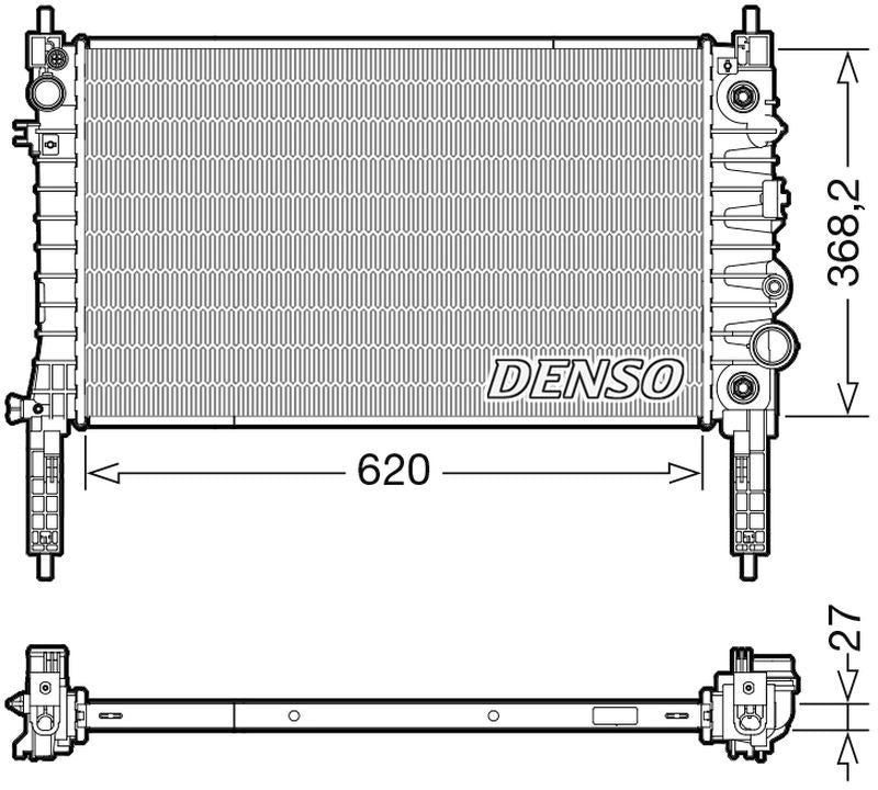 Denso Radiator DRM20119