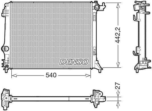 Denso Radiator DRM23115