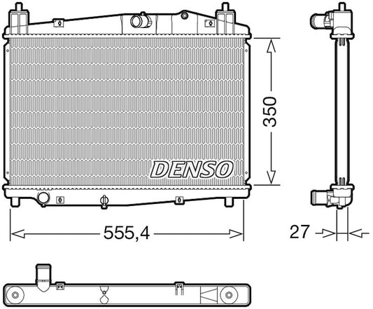 Denso Radiator DRM44046