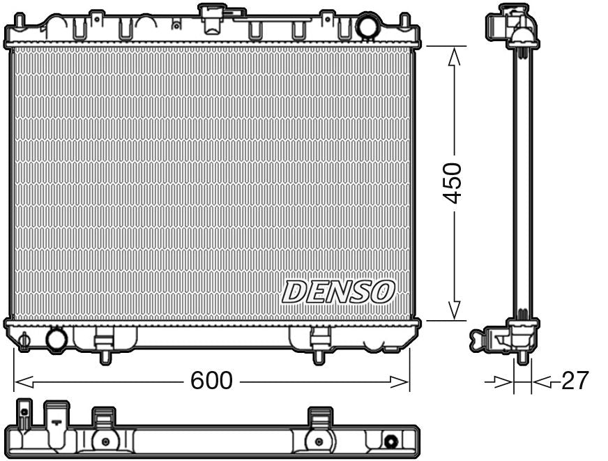Denso Radiator DRM46039