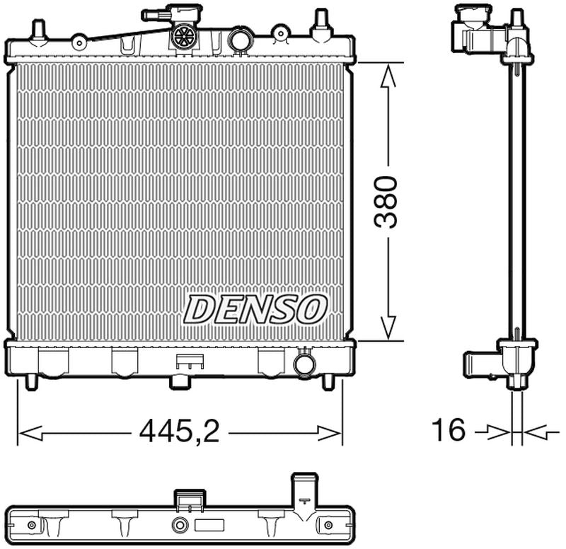 Denso Radiator DRM46067
